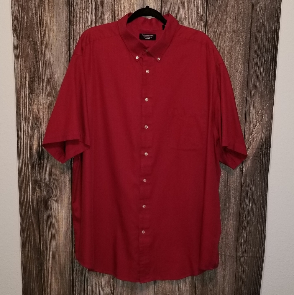 Roundtree & Yorke Big & Tall Short Sleeve Shirt